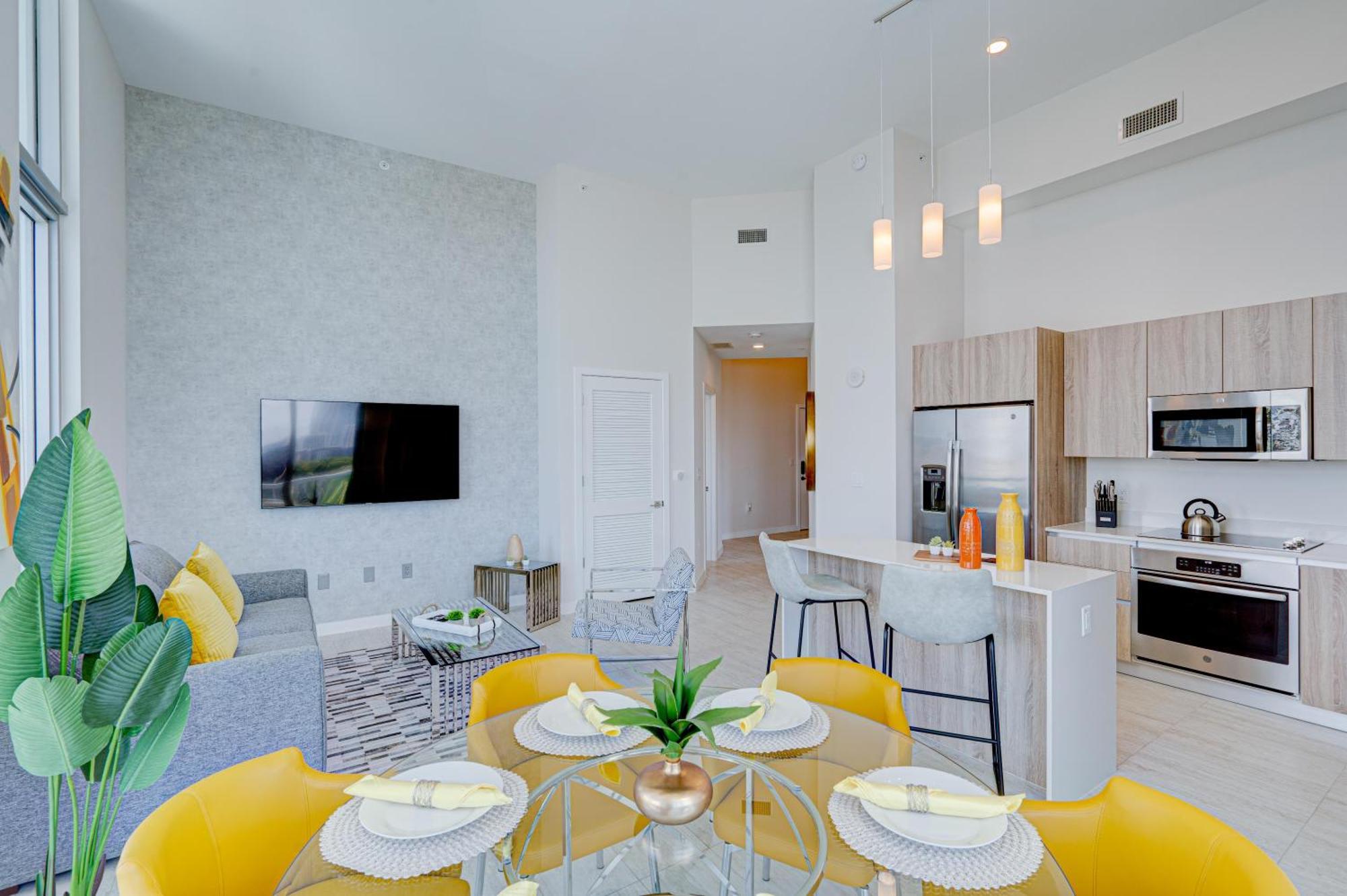 Appartement 3900-502gj Design District, 2 Bedrooms & 2 Bathrooms Miami